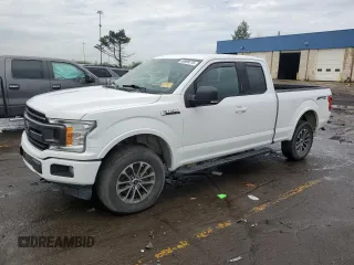 2018 Ford F-150 XL with VIN 1FTFX1E55JFB68361, listed as a Copart auction lot 55599775 with 202,826 mi miles and Clean Title. Bid and sale history available at carsss.com. Image 1.