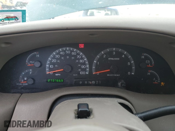 2003 Ford F-150 XL with VIN 1FTRX17W53NA89235, listed as a Copart auction lot 82331144 with 273,766 mi miles and Salvage Title. Bid and sale history available at carsss.com. Image 9.