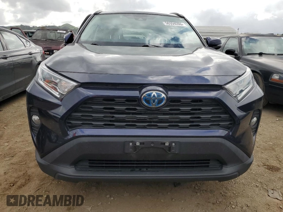 2021 Toyota RAV4 Hybrid XLE with VIN 4T3RWRFV7MU042518, listed as a Copart auction lot 50359205 with 44,422 mi miles and Salvage Title. Bid and sale history available at carsss.com. Image 5.