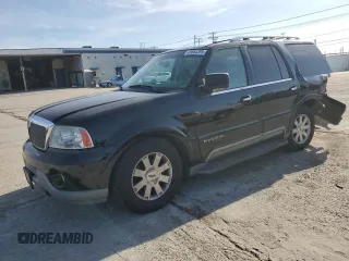 2003 Lincoln Navigator Luxury with VIN 5LMFU28R73LJ21536, listed as a Copart auction lot 45664355 with 154,558 mi miles and Salvage Title. Bid and sale history available at carsss.com. Image 1.