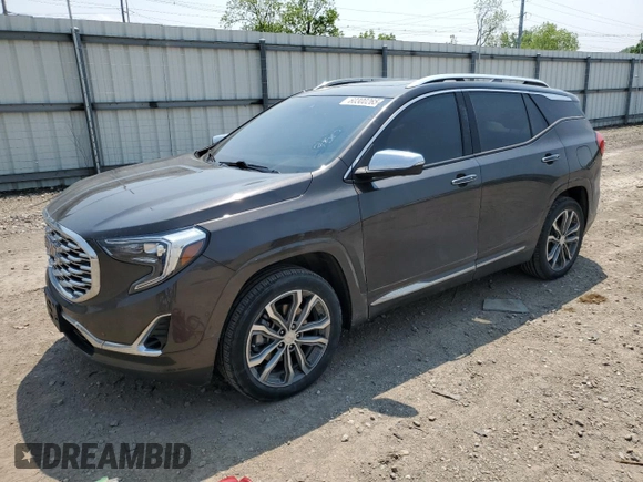 2019 GMC Terrain Denali with VIN 3GKALXEX4KL268988, listed as a Copart auction lot 60300265 with 50,843 mi miles and Clean title. Bid and sale history available at DreamBid. Image 1.