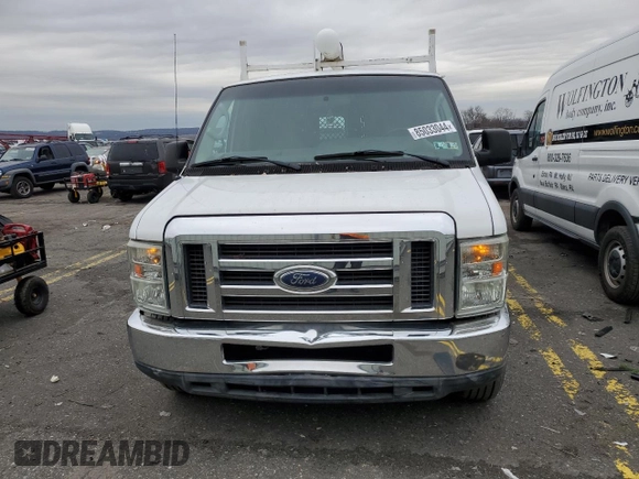 2010 Ford Econoline Cargo Commercial z VIN 1FTNE2EW6ADA01583, wystawiony jako Copart lot #85033044 z przebiegiem 98 464 mil mil oraz Czysty tytuł • Clean title. Historia ofert i sprzedaży dostępna na DreamBid. Obrazek 5.