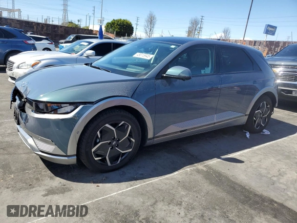 2024 Hyundai Ioniq 5 Limited z VIN KM8KR4DE6RU287700, wystawiony jako Copart lot #48815945 z przebiegiem 7 681 mil mil oraz Szkoda całkowita • Salvage title. Historia ofert i sprzedaży dostępna na DreamBid. Obrazek 1.