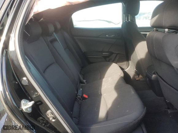 2018 Honda Civic Hatchback EX with VIN SHHFK7H51JU209004, listed as a Copart auction lot 44421475 with 89,289 mi miles and Salvage Title. Bid and sale history available at carsss.com. Image 10.