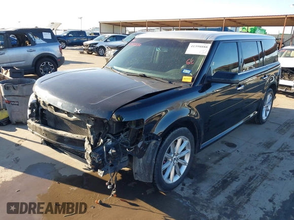 2017 Ford Flex Limited z VIN 2FMGK5D85HBA00992, wystawiony jako IAAI lot #41398888 z przebiegiem 121 000 mil mil oraz . Historia ofert i sprzedaży dostępna na DreamBid. Obrazek 2.