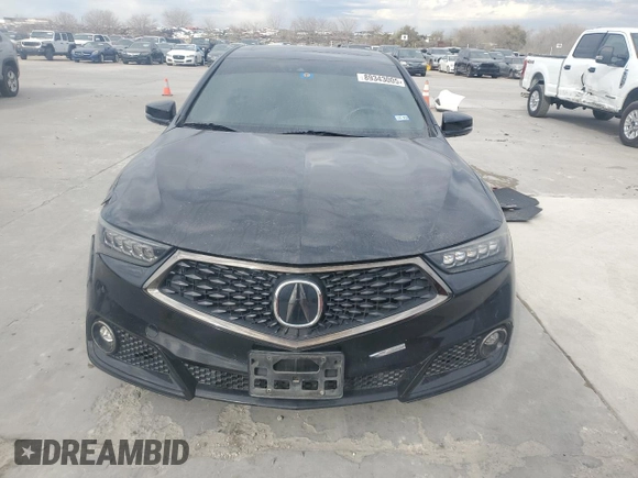 2019 Acura TLX w/A-Spec Pkg with VIN 19UUB2F6XKA004297, listed as a Copart auction lot 89343005 with 112,572 mi miles and Clean Title. Bid and sale history available at carsss.com. Image 5.