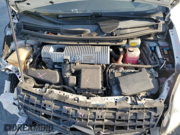 2015 Toyota Prius Four z VIN JTDKN3DU0F0433321, wystawiony jako Copart lot #42985855 z przebiegiem 73 272 mil mil oraz Szkoda całkowita • Salvage title. Historia ofert i sprzedaży dostępna na DreamBid. Obrazek 11.