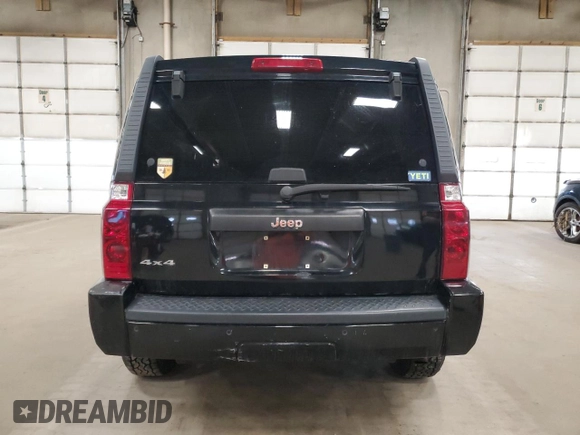 2006 Jeep Commander with VIN 1J8HG48N96C244591, listed as a Copart auction lot 51959975 with 148,342 mi miles and Salvage Title. Bid and sale history available at carsss.com. Image 6.