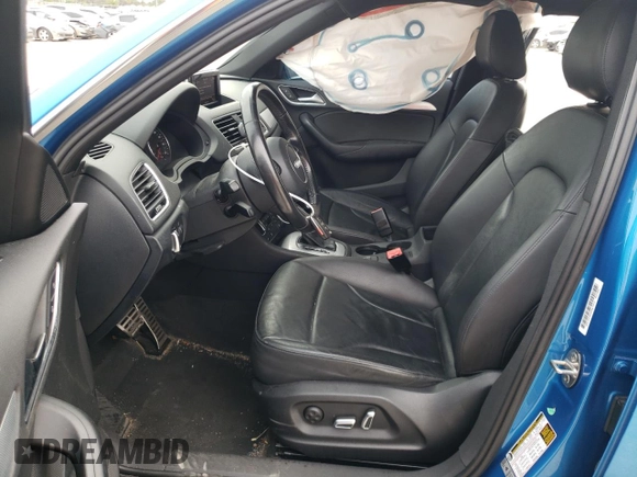 2016 Audi Q3 Premium Plus with VIN WA1BFCFS4GR007762, listed as a Copart auction lot 88314735 with 58,199 mi miles and Salvage title. Bid and sale history available at DreamBid. Image 7.