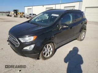 2020 Ford EcoSport SE with VIN MAJ6S3GL4LC376036, listed as a Copart auction lot 84541324 with 66,973 mi miles and Salvage Title. Bid and sale history available at DreamBid. Image 1.