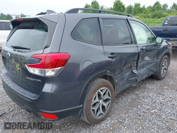 2021 Subaru Forester Premium with VIN JF2SKAJC0MH492913, listed as a IAAI auction lot 42709805 with 35,464 mi miles and . Bid and sale history available at DreamBid. Image 4.
