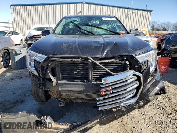 2022 GMC Terrain SLT with VIN 3GKALVEV8NL184969, listed as a Copart auction lot 46260745 with 63,123 mi miles and Salvage Title. Bid and sale history available at carsss.com. Image 5.