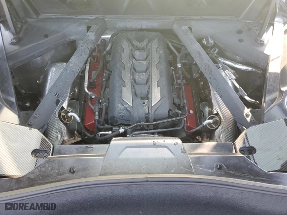 2023 Chevrolet Corvette 1LT with VIN 1G1YA2D45P5133318, listed as a Copart auction lot 46748855 with 33,786 mi miles and Salvage Title. Bid and sale history available at carsss.com. Image 11.