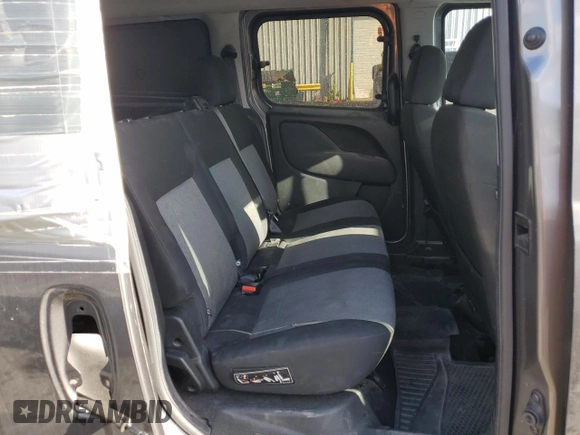 2016 Ram ProMaster City Cargo Tradesman SLT with VIN ZFBERFBTXG6C71215, listed as a Copart auction lot 51006435 with 46,554 mi miles and Salvage title. Bid and sale history available at DreamBid. Image 11.