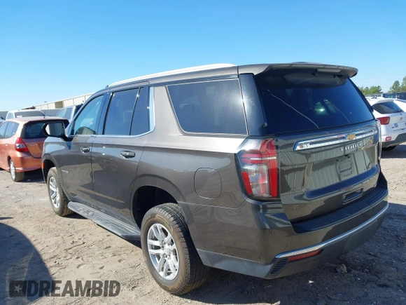2021 Chevrolet Tahoe LT with VIN 1GNSCNKD9MR266140, listed as a IAAI auction lot 40631424 with 70,637 mi miles and . Bid and sale history available at DreamBid. Image 3.