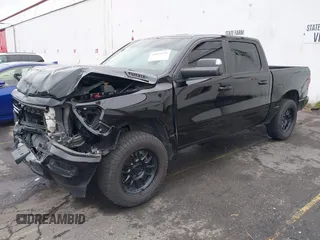 2019 Ram 1500 Big Horn/Lone Star with VIN 1C6SRFFT9KN625013, listed as a IAAI auction lot 41611276 with 100,463 mi miles. Bid and sale history available at carsss.com. Image 18.