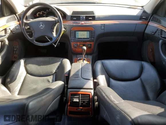 2006 Mercedes-Benz S-Class 4.3L with VIN WDBNG70J16A477878, listed as a Copart auction lot 46888455 with 204,950 mi miles and Clean Title. Bid and sale history available at carsss.com. Image 8.