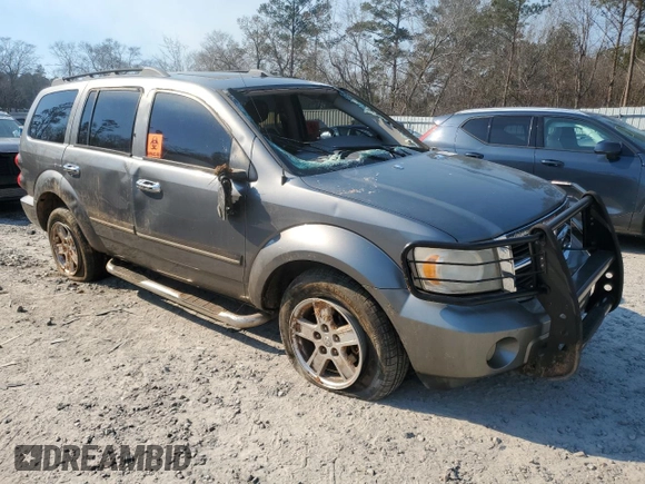 2008 Dodge Durango SLT with VIN 1D8HD48N08F126397, listed as a Copart auction lot 88971955 with 241,829 mi miles and Salvage title. Bid and sale history available at DreamBid. Image 4.