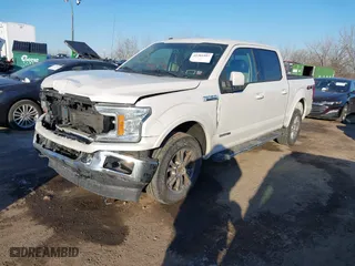 2018 Ford F-150 XL with VIN 1FTFW1E12JFE79214, listed as a IAAI auction lot 41381997 with 139,116 mi miles. Bid and sale history available at carsss.com. Image 19.
