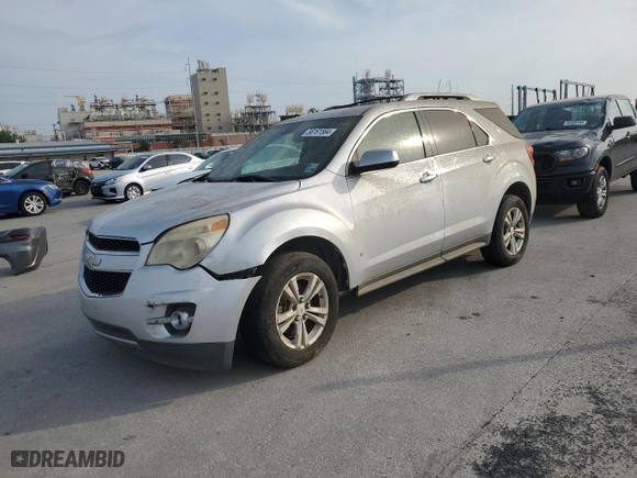 2010 Chevrolet Equinox LTZ with VIN 2CNALFEW6A6276182, listed as a Copart auction lot 41396595 with 230,219 mi miles and Salvage Title. Bid and sale history available at carsss.com. Image 1.
