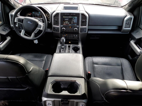 2015 Ford F-150 XLT with VIN 1FTEW1EG1FFC37800, listed as a Copart auction lot 48378485 with 111,996 mi miles and Salvage Title. Bid and sale history available at carsss.com. Image 8.