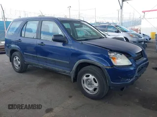 2004 Honda CR-V LX with VIN JHLRD684X4C023539, listed as a IAAI auction lot 42032809 with 186,056 mi miles and . Bid and sale history available at carsss.com. Image 1.
