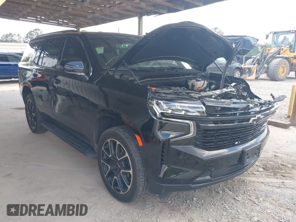2023 Chevrolet Tahoe RST with VIN 1GNSCRKD2PR531394, listed as a IAAI auction lot 42147801 with 23,423 mi miles and . Bid and sale history available at DreamBid. Image 1.