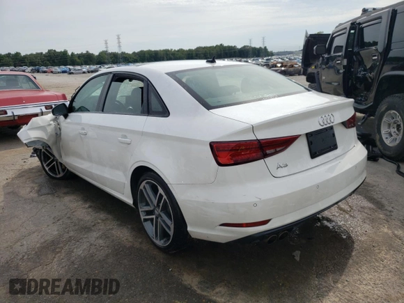 2020 Audi A3 Sedan Premium with VIN WAUAUGFF6LA000738, listed as a Copart auction lot 61887773 with 29,627 mi miles. Bid and sale history available at carsss.com. Image 2.