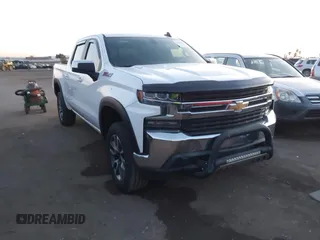 2020 Chevrolet Silverado 1500 LT with VIN 3GCUYDET2LG265068, listed as a IAAI auction lot 41478147 with 77,078 mi miles and . Bid and sale history available at DreamBid. Image 1.