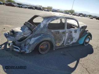 1961 Volkswagen Beetle with VIN 3538112, listed as a Copart auction lot 76119704 with Not Provided miles and Non Repairable. Bid and sale history available at DreamBid. Image 3.