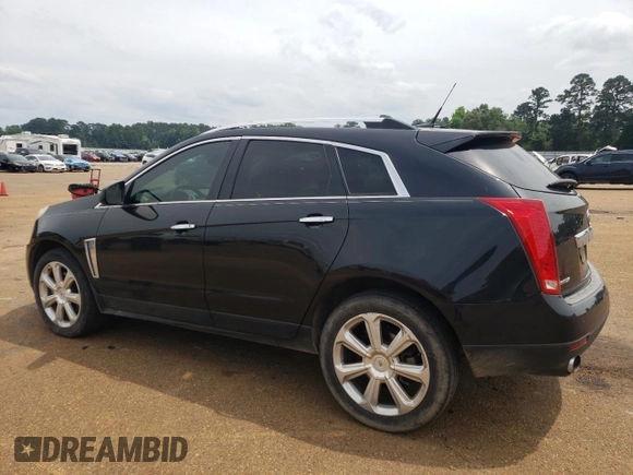 2014 Cadillac SRX Performance Collection with VIN 3GYFNCE38ES525883, listed as a Copart auction lot 55085505 with 160,609 mi miles and Salvage title. Bid and sale history available at DreamBid. Image 2.