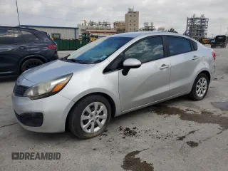 2013 Kia Rio LX with VIN KNADM4A39D6240640, listed as a Copart auction lot 71702734 with Not Provided miles and Salvage Title. Bid and sale history available at carsss.com. Image 1.