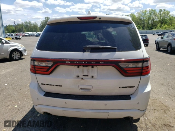 2015 Dodge Durango Limited с VIN 1C4RDHDGXFC127573, выставлен на аукционе Copart как лот 58240315 с пробегом 89 191 миль миль и Списание • Salvage title. История ставок и продаж доступна на DreamBid. Изображение 6.