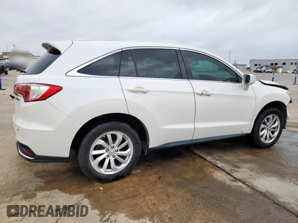 2016 Acura RDX Technology with VIN 5J8TB3H56GL017923, listed as a Copart auction lot 56315055 with 119,239 mi miles and Salvage title. Bid and sale history available at DreamBid. Image 3.