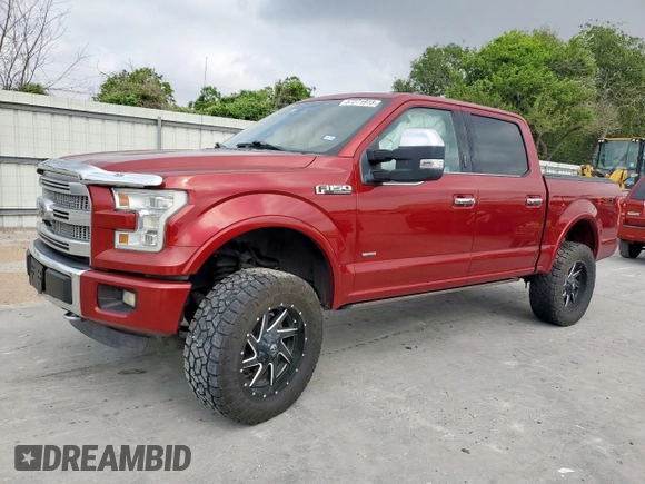 2015 Ford F-150 XLT с VIN 1FTEW1EG0FFA70636, выставлен на аукционе Copart как лот 57271915 с пробегом 190 440 миль миль и Списание • Salvage title. История ставок и продаж доступна на DreamBid. Изображение 1.