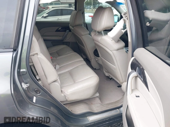2007 Acura MDX Tech Pkg with VIN 2HNYD28307H534360, listed as a IAAI auction lot 41708989 with 247,544 mi miles. Bid and sale history available at carsss.com. Image 8.