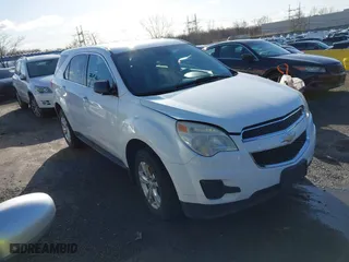 2013 Chevrolet Equinox LS with VIN 2GNFLCEK7D6420503, listed as a IAAI auction lot 41853106 with 153,072 mi miles. Bid and sale history available at carsss.com. Image 1.