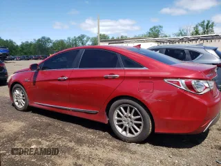 2012 Hyundai Sonata Hybrid z VIN KMHEC4A44CA039593, wystawiony jako Copart lot #55979085 z przebiegiem 128 168 mil mil oraz Czysty tytuł • Clean title. Historia ofert i sprzedaży dostępna na DreamBid. Obrazek 2.
