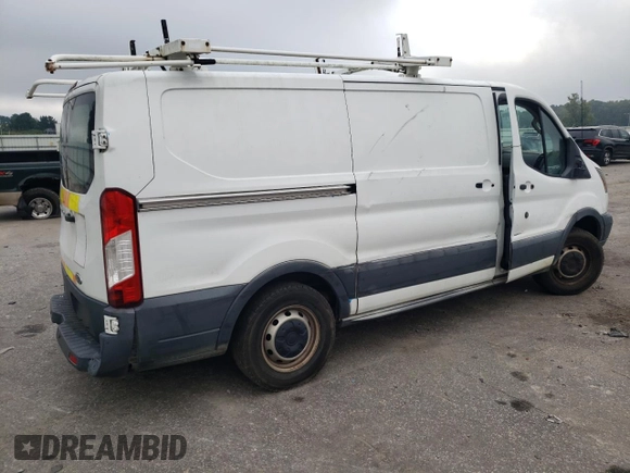 2015 Ford Transit Cargo with VIN 1FTNE1YMXFKA91442, listed as a Copart auction lot 72854004 with 216,093 mi miles and Clean Title. Bid and sale history available at DreamBid. Image 3.
