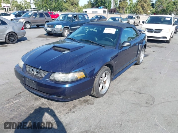 2002 Ford Mustang GT Deluxe with VIN 1FAFP45X12F106479, listed as a IAAI auction lot 42599350 with 137,761 mi miles and . Bid and sale history available at DreamBid. Image 6.