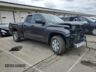 2022 Toyota Tundra SR with VIN 5TFKB5AA3NX016733, listed as a Copart auction lot 56575425 with 27,915 mi miles and Clean title. Bid and sale history available at DreamBid. Image 4.