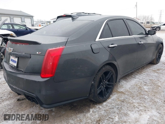 2017 Cadillac CTS V-Sport RWD with VIN 1G6AU5S81H0116508, listed as a IAAI auction lot 41418047 with 104,040 mi miles and . Bid and sale history available at DreamBid. Image 4.