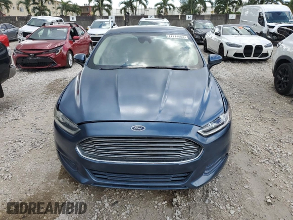 2019 Ford Fusion SE with VIN 3FA6P0HD2KR198201, listed as a Copart auction lot 77774604 with 58,847 mi miles and Clean Title. Bid and sale history available at DreamBid. Image 5.