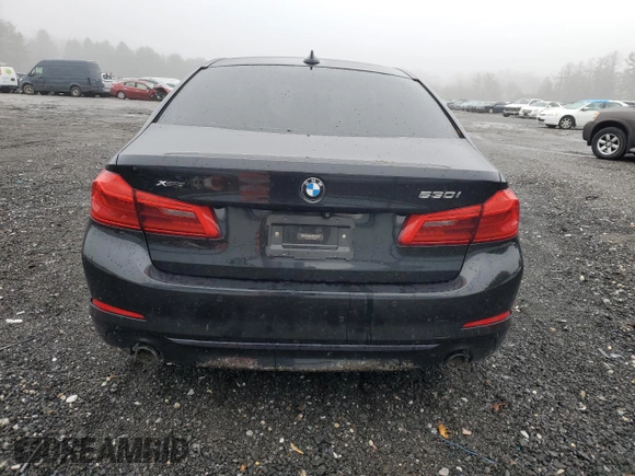 2018 BMW 5 Series 530i xDrive with VIN WBAJA7C59JG908065, listed as a Copart auction lot 84892164 with 468 mi miles and Salvage Title. Bid and sale history available at carsss.com. Image 6.