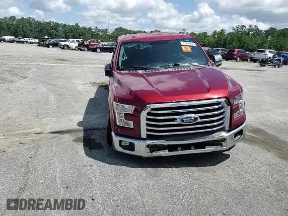 2015 Ford F-150 XL with VIN 1FTEW1CF2FKE96734, listed as a Copart auction lot 61216835 with 77,726 mi miles and Salvage title. Bid and sale history available at DreamBid. Image 13.
