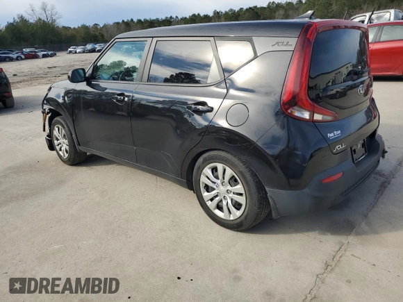 2021 Kia Soul LX with VIN KNDJ23AU1M7762221, listed as a Copart auction lot 41817715 with 33,829 mi miles and Salvage Title. Bid and sale history available at carsss.com. Image 2.