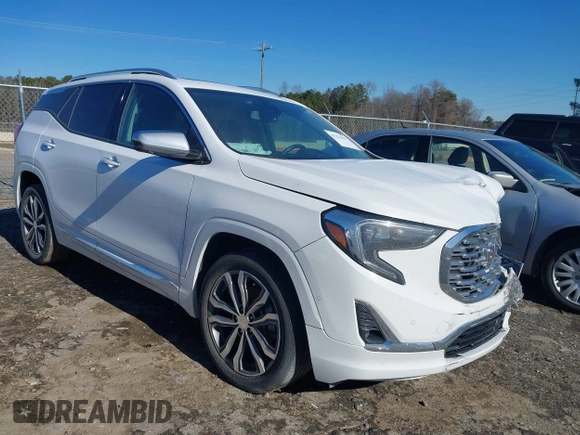 2020 GMC Terrain Denali with VIN 3GKALSEX4LL192743, listed as a IAAI auction lot 41223599 with 24,573 mi miles and . Bid and sale history available at DreamBid. Image 1.