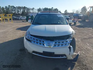2007 Nissan Murano S with VIN JN8AZ08W97W631943, listed as a IAAI auction lot 41727275 with 252,599 mi miles. Bid and sale history available at carsss.com. Image 12.