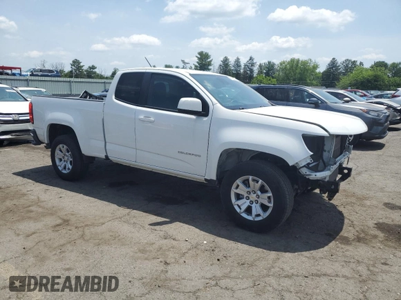 2021 Chevrolet Colorado 2WD LT with VIN 1GCHSCEA1M1252744, listed as a Copart auction lot 61903035 with 85,799 mi miles and Salvage title. Bid and sale history available at DreamBid. Image 4.