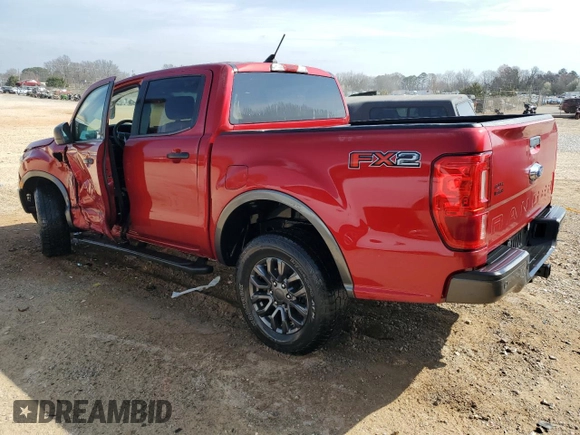 2020 Ford Ranger XL with VIN 1FTER4EH2LLA68823, listed as a Copart auction lot 48925145 with 45,752 mi miles and Salvage Title. Bid and sale history available at carsss.com. Image 2.